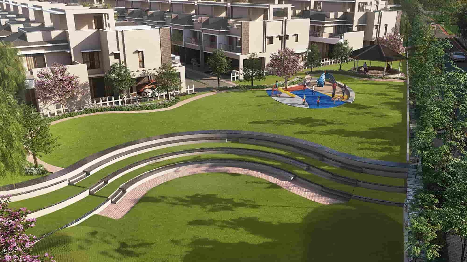 NVT Stopping By The Wood Villas In Whitefield Bangalore amphitheater